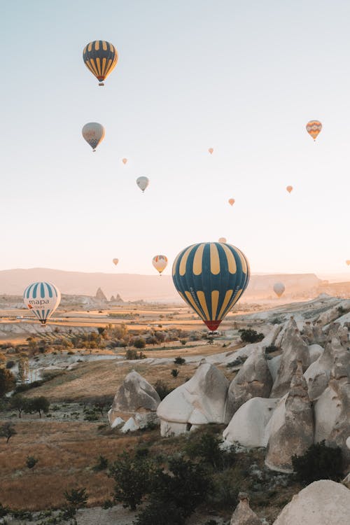 Wie erwartet...ein Heissluftballon